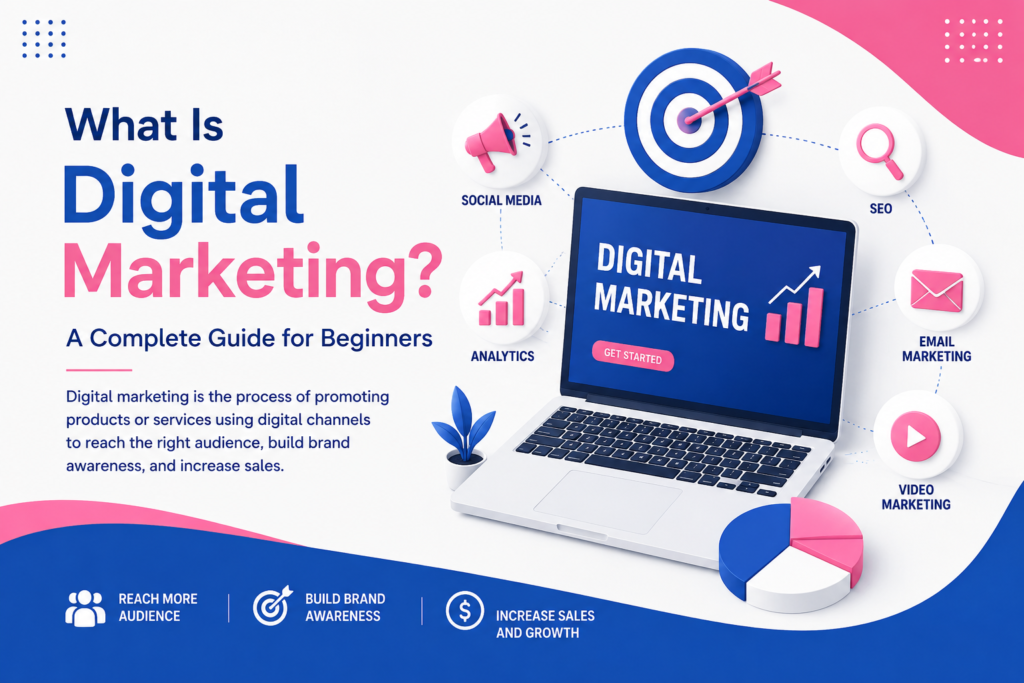 What Is Digital Marketing? The Complete AI & Online Business Growth Guide Digital Marketing AI Specailist Online Business Mentor